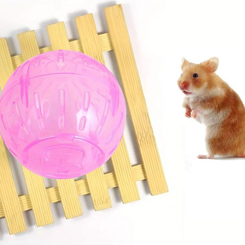 Hamster Running Wheel, Hamster Exercise Ball, Hamster Exercise Wheel, Small Animal Running Toy Ball, Small Pet Jogging Training Activity Ball Toy for Hamster Gerbil, Pet Supplies