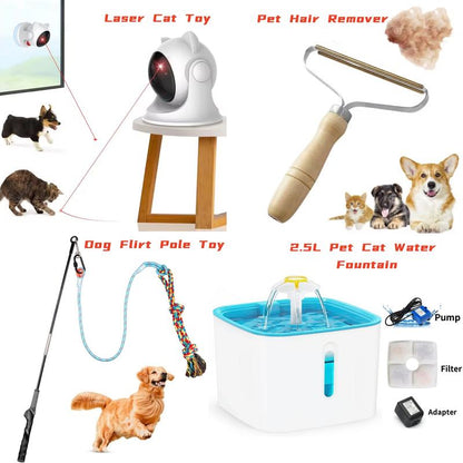 USB Rechargeable Automatic Laser Toy for Indoor Cats and Dogs